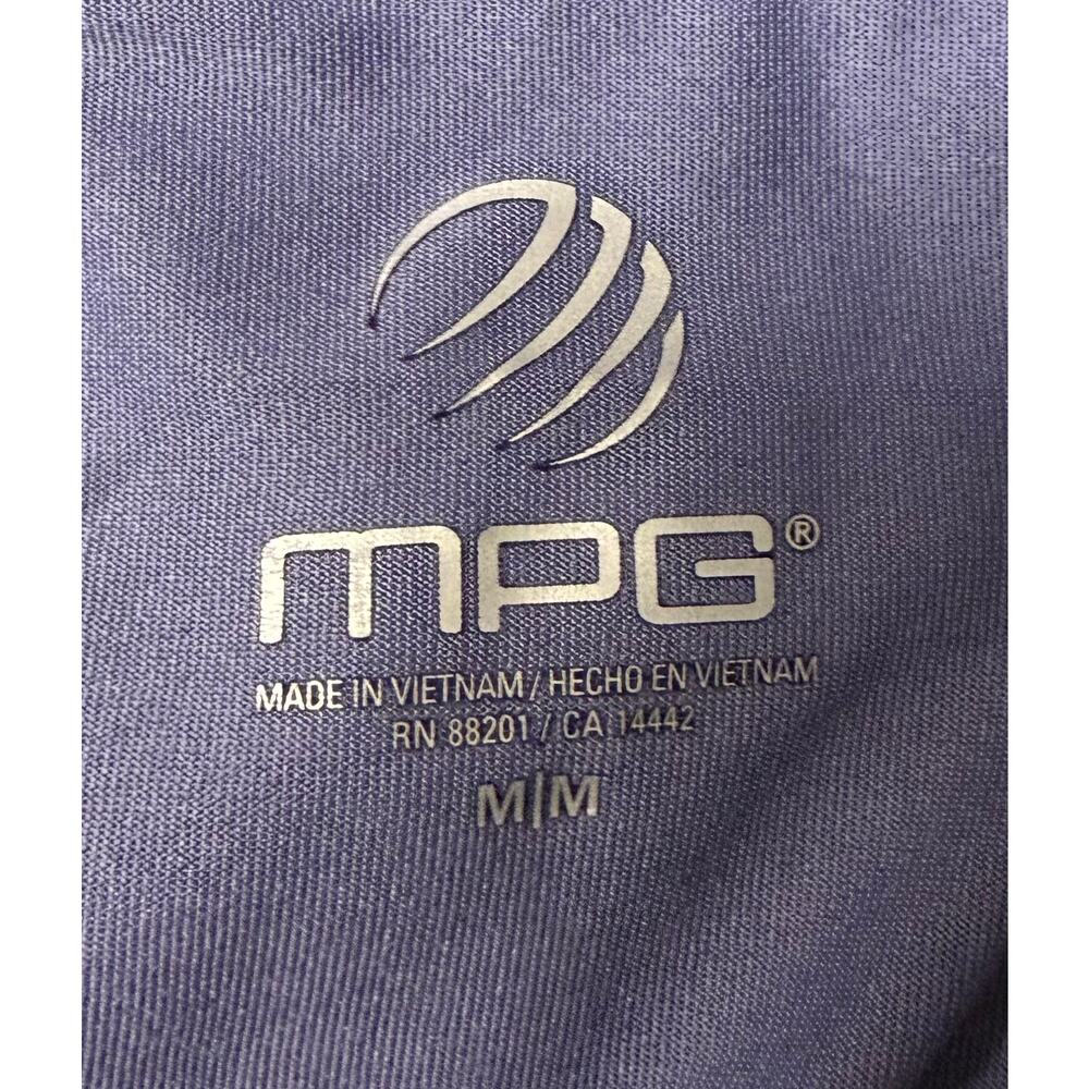MPG Mondetta Travel Dress Women Medium Purple Racerback Built In Bra Stretch New - Picture 8 of 10